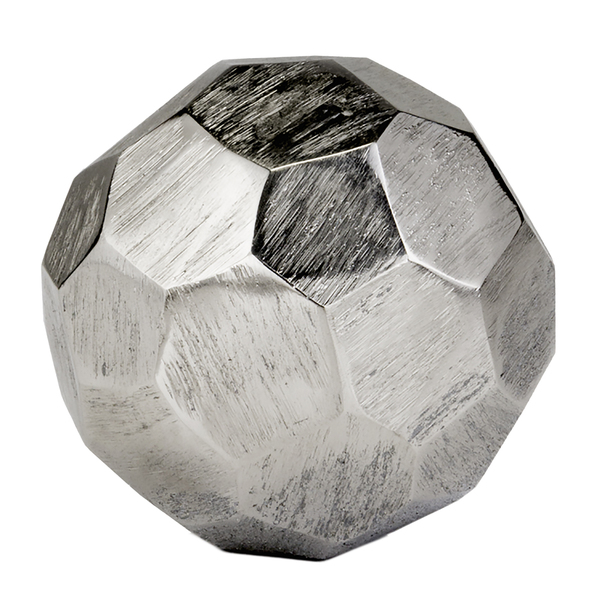3618 Facetado Sphere, Silver