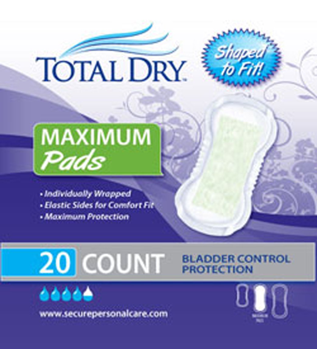 UPC 895265002452 product image for 15733100 Compact 13.75 in. TotalDry Bladder Control Pad - Pack of 20 | upcitemdb.com