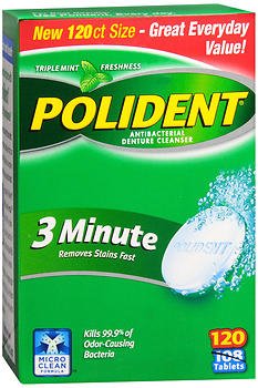 UPC 310158053385 product image for 22361700 Polident Denture Cleaner - Pack of 120 | upcitemdb.com