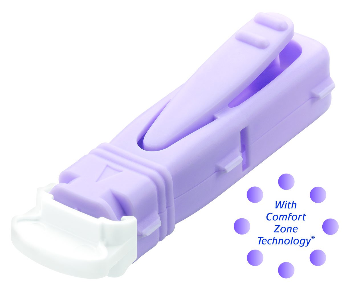 UPC 384701044014 product image for Owen Mumford 10442400 Purple Unistik 3 Comfort Safety Lancet - Pack of 200 | upcitemdb.com