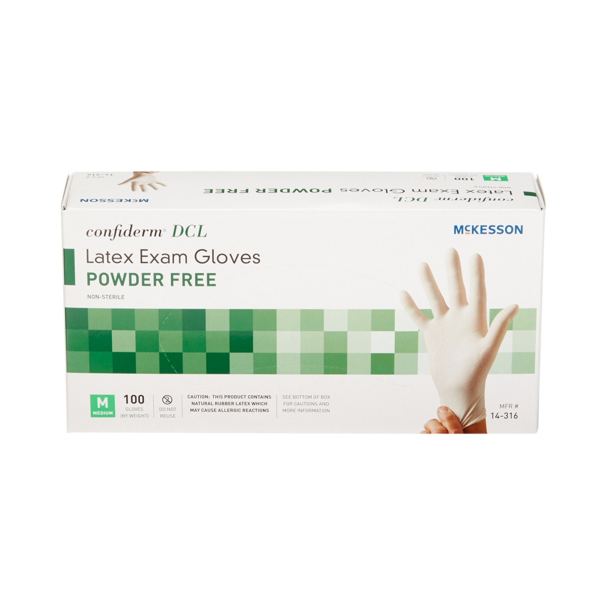 GTIN 612479102040 product image for McKesson 43161310 Confiderm Exam Glove, Medium - Pack of 1000 | upcitemdb.com