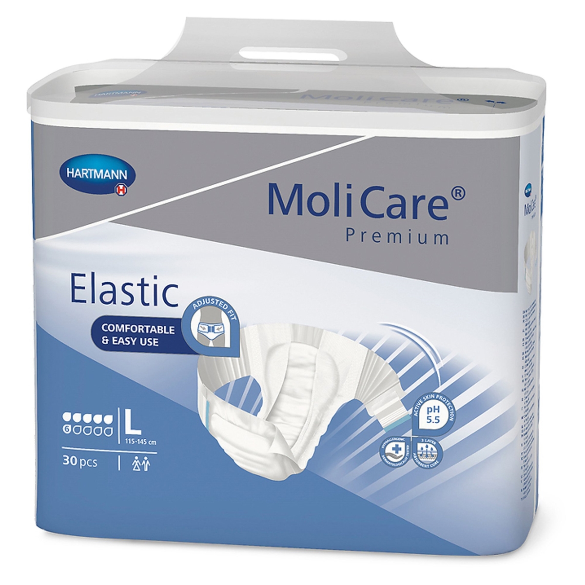 HARTMANN – MOLICARE PREMIUM CHANGE ELASTIC 6G