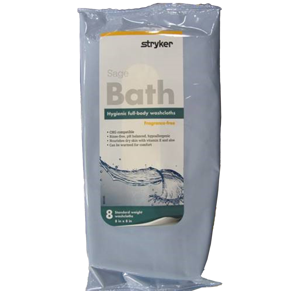UPC 618029790965 product image for 502485-PK 8 x 8 in. Rinse-Free Bath Wipe - Soft Pack Purified Water, Methylp | upcitemdb.com