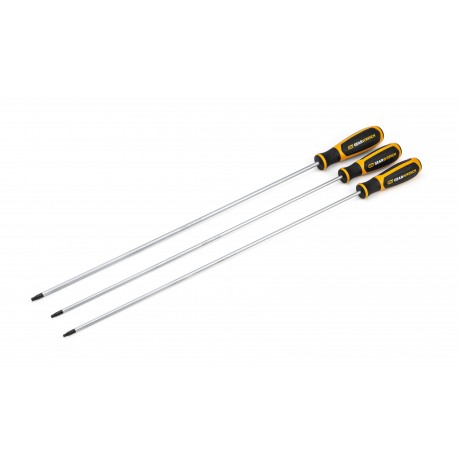 3 Piece Torx Long Dual Material Screwdriver Set