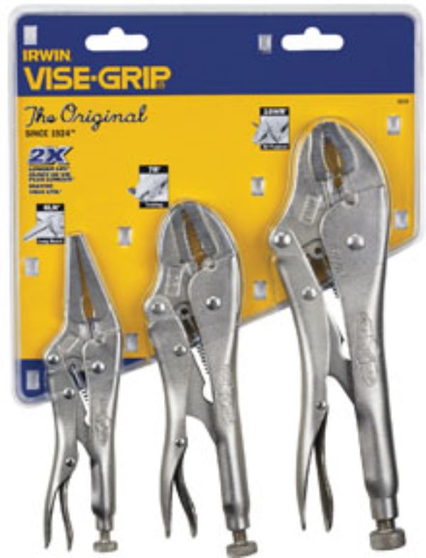 Vise-Grip The Original Locking Pliers Set - 3 Piece