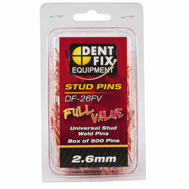Dtf-df-26fv 2.6 Mm Soft & Flexible Stud Pins, Box Of 500