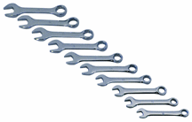 V8 Hand Tools Vht-8910 Stubby Combination Wrench Set, Metric - 10 Piece