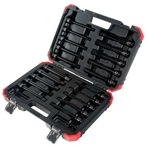 0.5 In. Drive Impact Hex Driver Master Set - 20 Piece