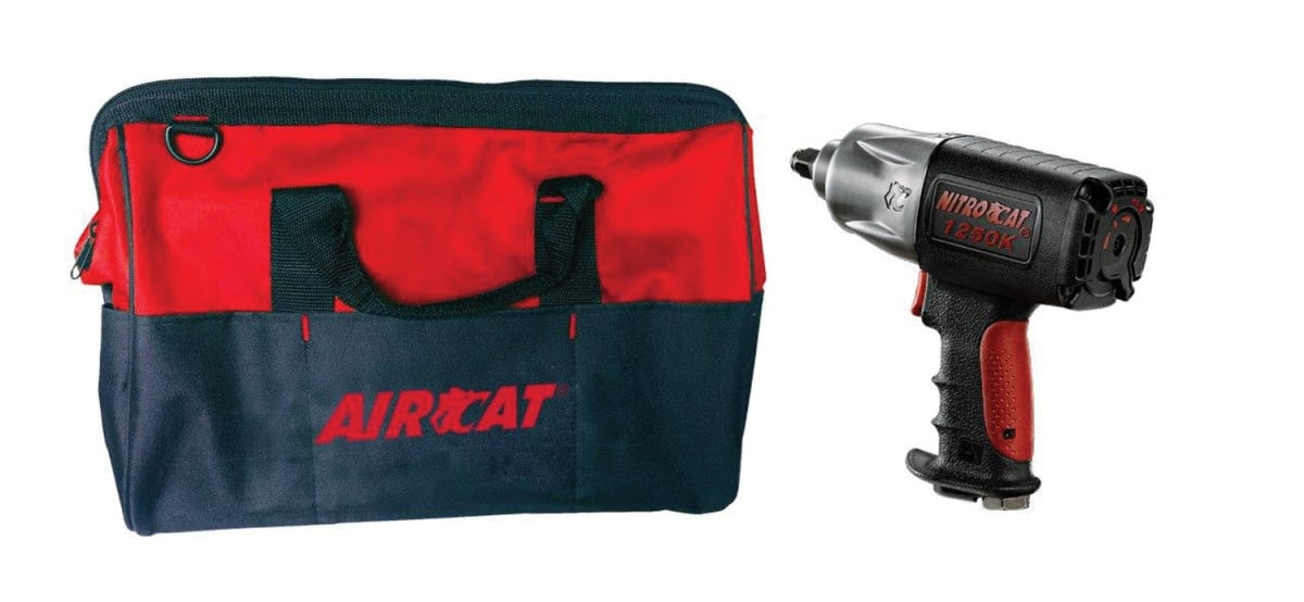Aca-1250-kbag 0.50 In. Twin Clutch Impact Wrench With Tool Bag