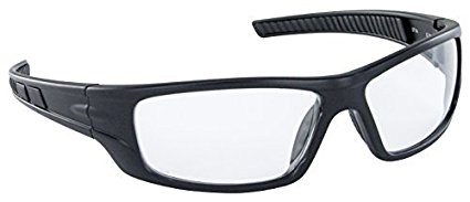 Sas-5510-01 Vx9 Safety Glasses With Clear Lens, Black