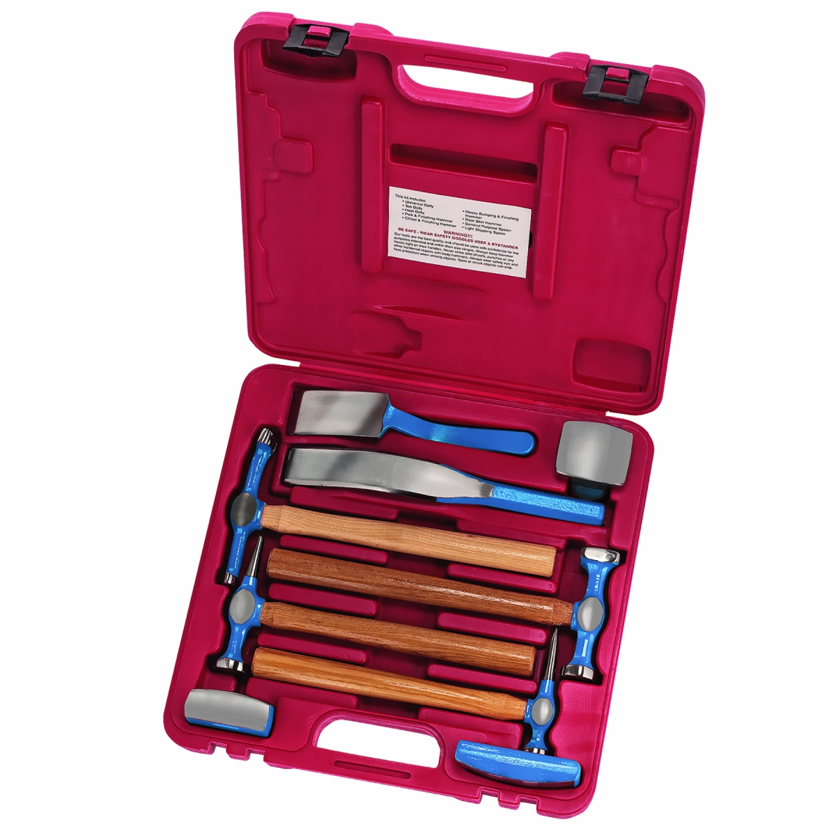 S & G Tool Aid Sgt-89470 Body Repair Kit, 9 Piece