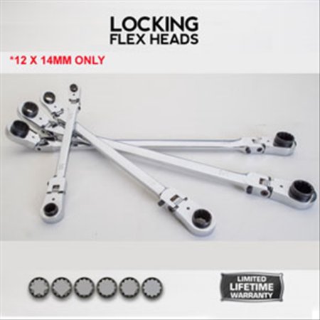 Ezr-wrm1214 12 X 14 Mm Locking Flex Head Wrench, Extra Large