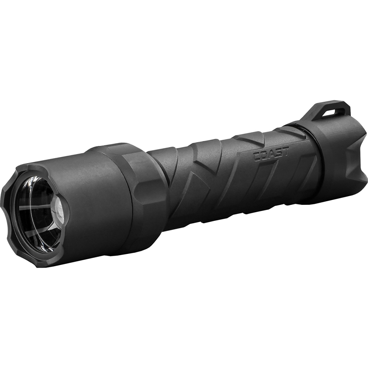 Polyester 600r 530 Lm Rechargeable Waterproof Led Flashlight, Black