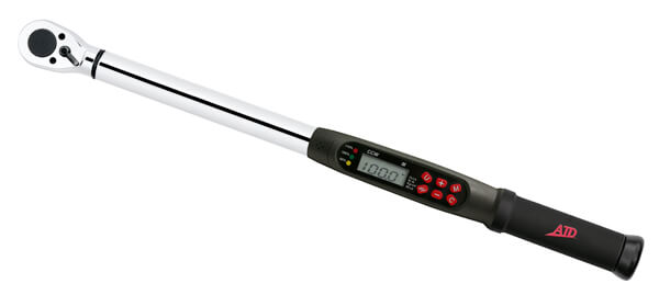Atd Tools Atd-12549 0.38 In. Drive Electronic Torque Wrench With Angle