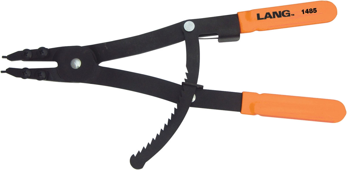 Lng-1485 Internal Retaining Ring Plier With Interchangeable Tip