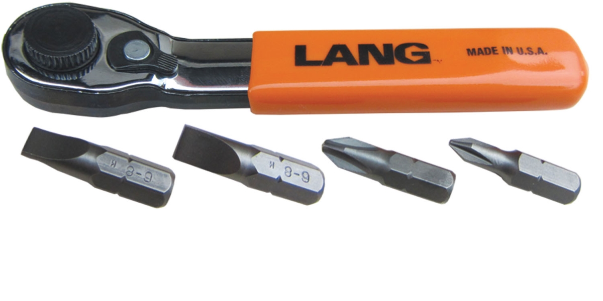 Lng-5221 5 Piece Fine Tooth Bit Wrench Set