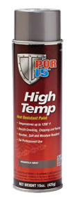 Por-44118 High Temp, Flat Black, 15 Oz Spray