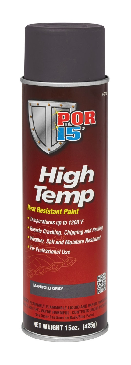 Por-44218 High Temp, Mainifold Gray, 15 Oz Spray