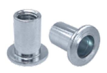 47254 0.25-20 Aluminium Rivet-nut, 40 Per Pack