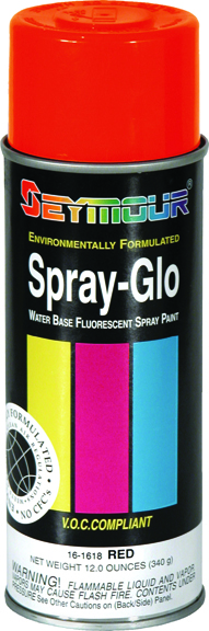 Sey-16-1618 Spray-glo Fluorescent Red Spray Paint