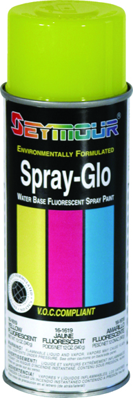 Sey-16-1619 Spray-glo Fluorescent Yellow Spray Paint