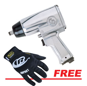 Chicago Pneumatic CPT-734HP Extra Heavy-Duty 0.50 in. Air Impact Wrench Impact Gloves Black - Extra Large Chicago Pneumatic CPT-734HP Extra Heavy-Duty 0.50 in. Air Impact Wrench Impact Gloves Black - Extra Large