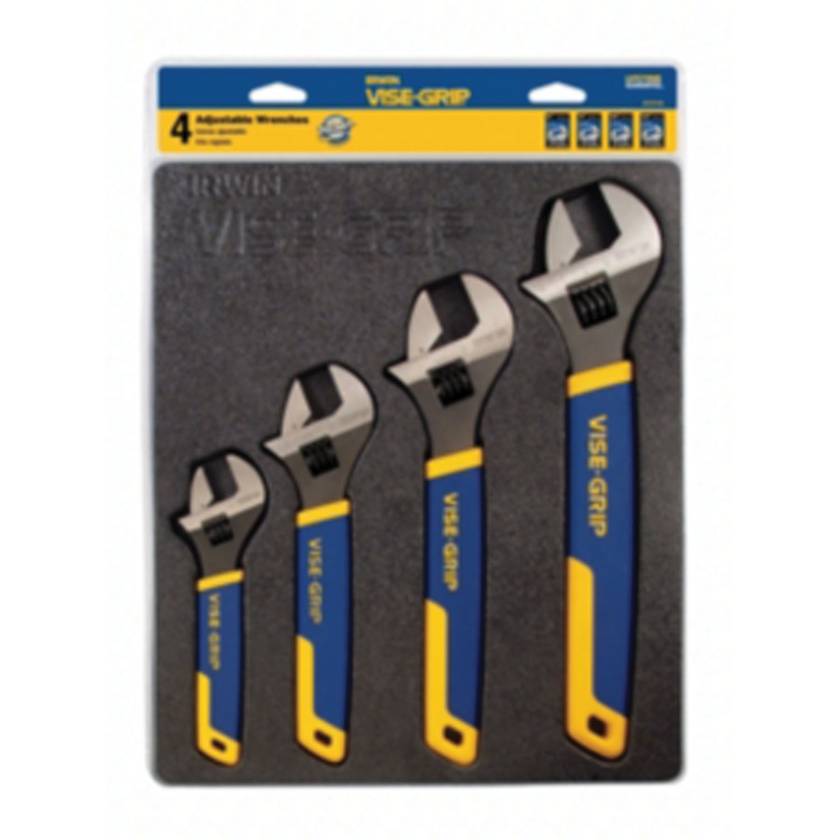 Irwin VSG-2078706P Vise Grip Adjustable Wrench Tray Set Irwin VSG-2078706P Vise Grip Adjustable Wrench Tray Set