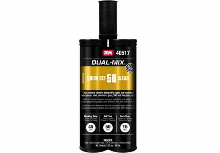 Sem Products Sem-40517 Unveils New Dual-mix Quick, Clear Adhesive - Set 50