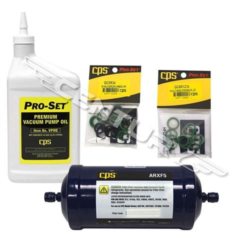 Cps-fx3030x1 Fx Series Maintenance Kit Filter - Vacuum Pump Oil - Coupler O Rings