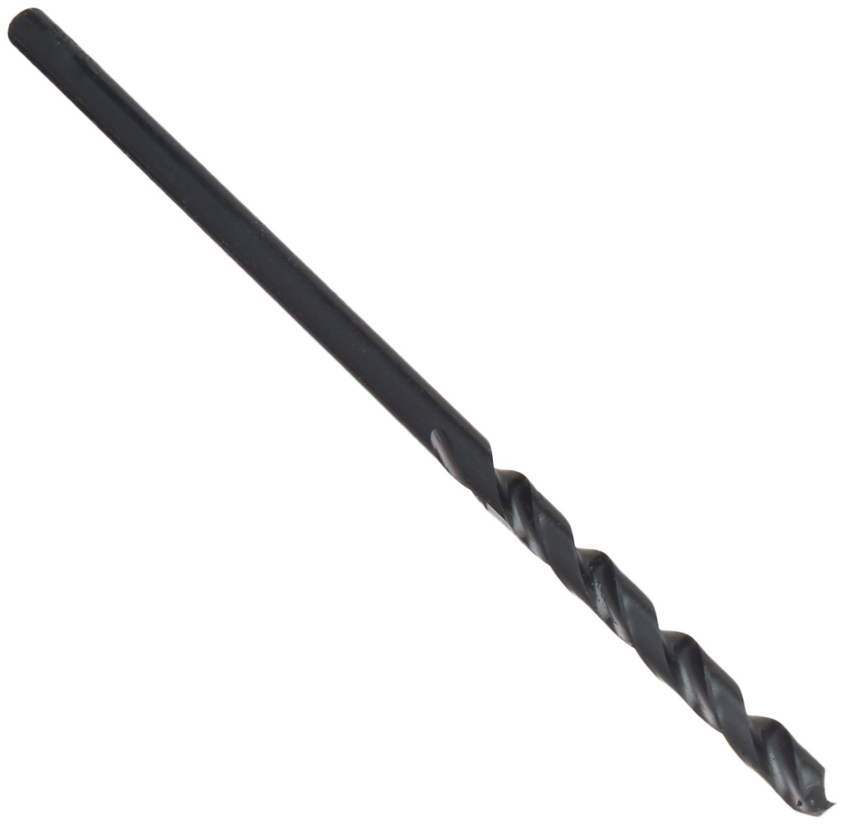 6 In. Single Black Oxide High-speed Steel Drill Bit With Aircraft Extension