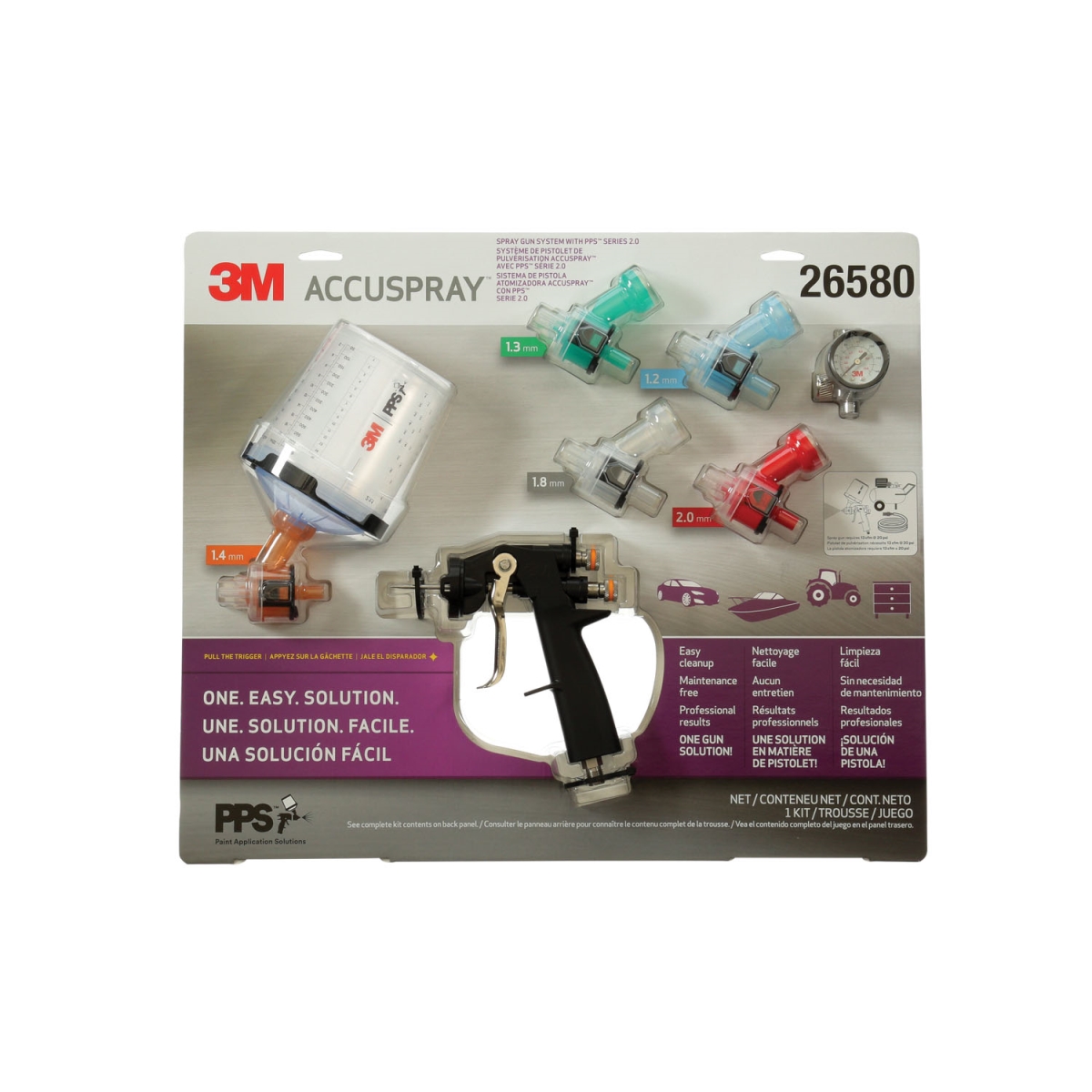 -26580 Pps Series 2.0 Accuspray One Spray Gun System With Cup System