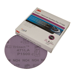 -02095 5 In. Trizact Clear Coat Sanding Disc Hookit, Purple