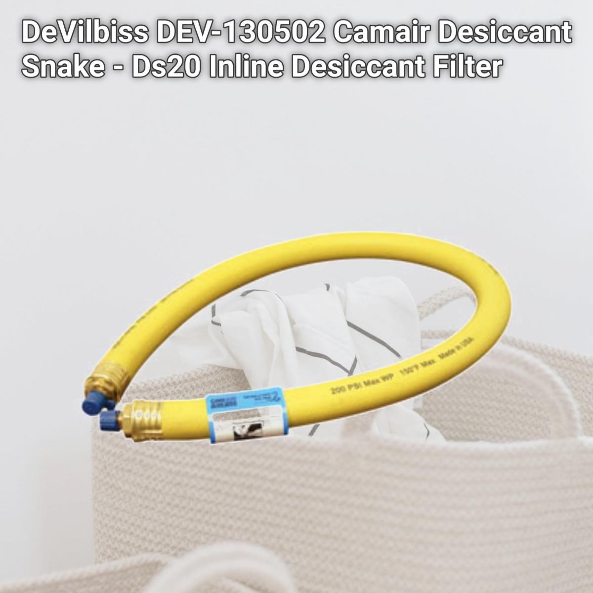Picture of DeVilbiss DEV-130502 Camair Desiccant Snake - Ds20 Inline Desiccant Filter