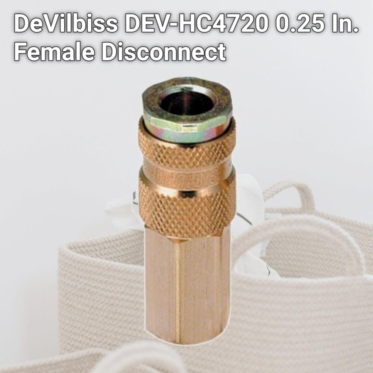 Picture of DeVilbiss DEV-HC4720 0.25 In. Female Disconnect