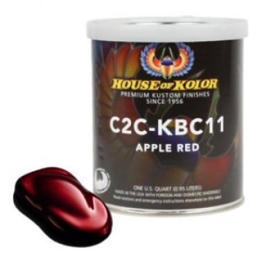 UPC 806298002661 product image for WTD HOK-C2C-KBC10-Q0 1 qt. Apple Red Kandy Basecoat Shimrin | upcitemdb.com