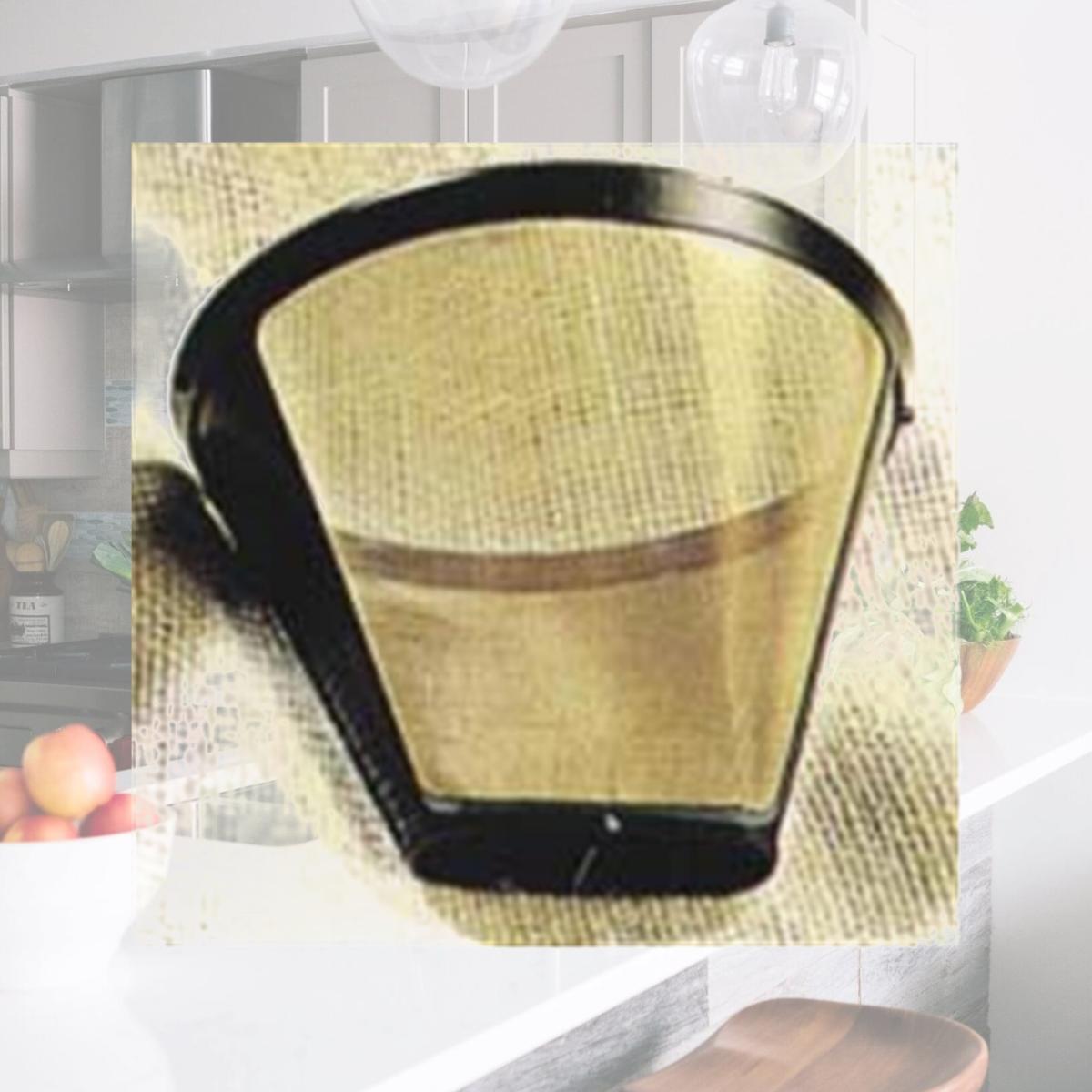 Picture of Medelco GF214 #4 Cone-Style Permanent Coffee Filter-8 to 12 cup capacity