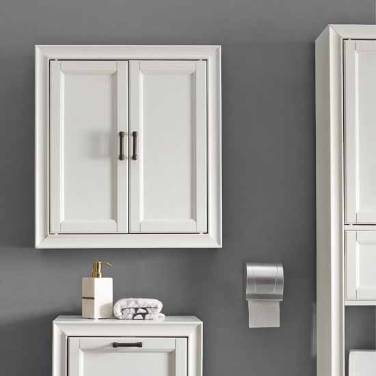Cf7012-wh 26 X 23.75 X 8 In. Tara Wall Cabinet - Vintage White