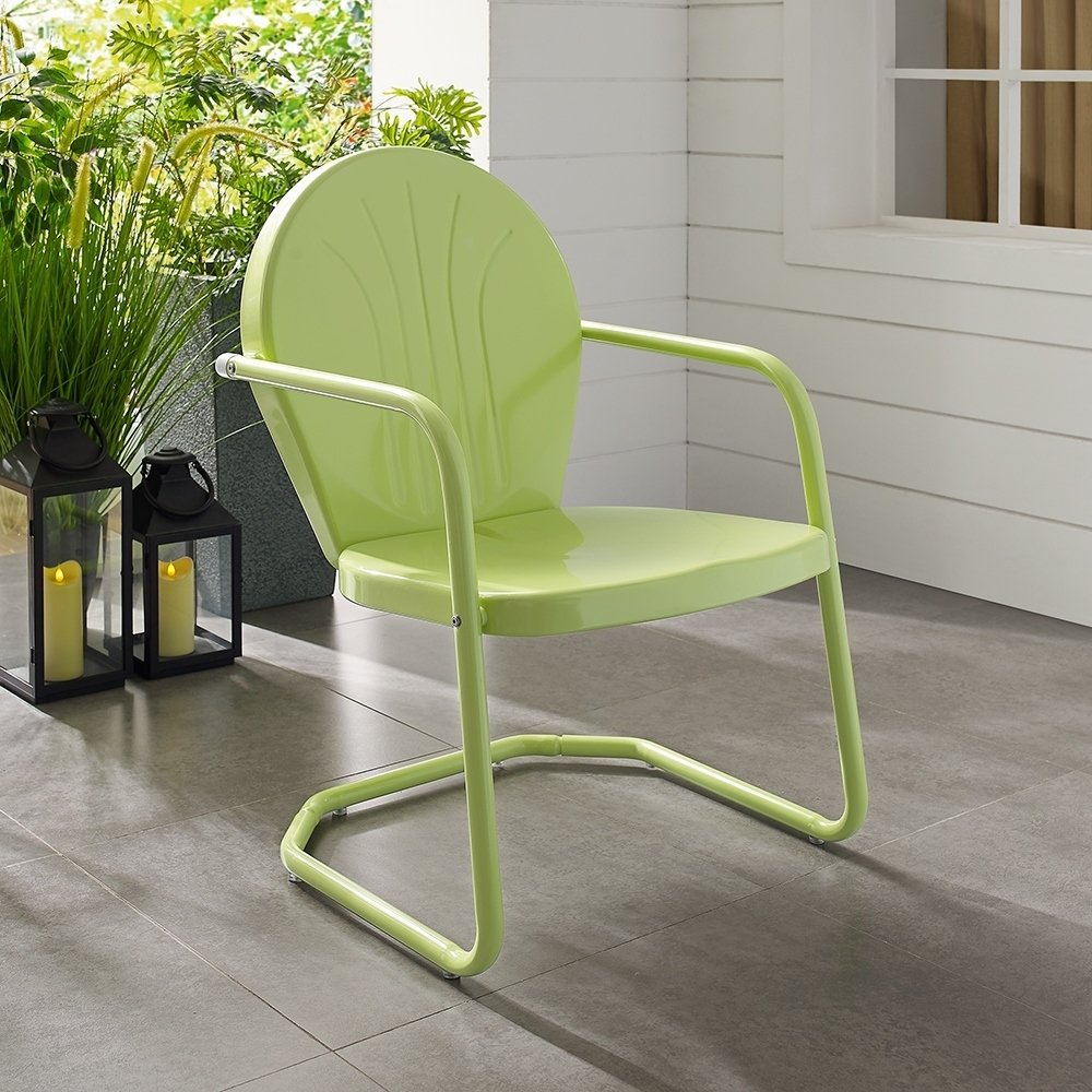 Co1001a-kl Griffith Metal Chair - Key Lime