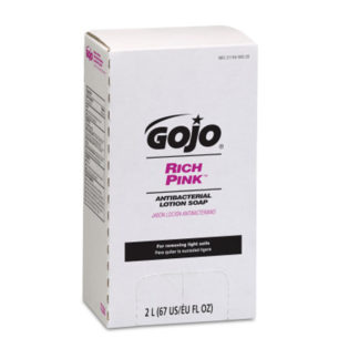 Goj 7220-04 Rich Pink Antibacterial Lotion Soap, 4 Per Case