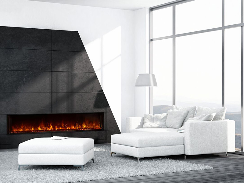 Lfv2-80-15-sh 80 In. Landscape Fullview 2 Series Electric Fireplace - Built-in Clean Face