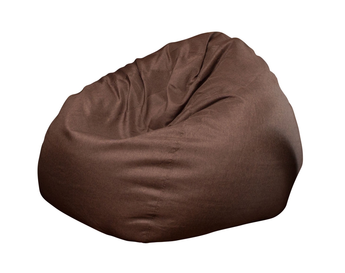The Big Pear 40 X 42 In. Bean Bag Chair - Brown