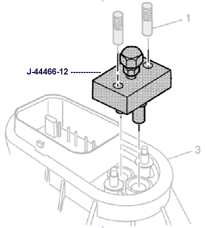 KMJ44466-12 Fuel Injector & Control Unit Adapter