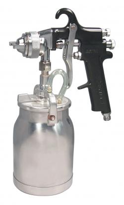 Aoas7sp 1.8 Mm Nozzle Spray Gun With Cup - Black Handle