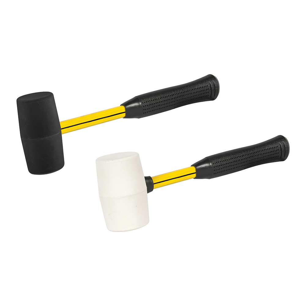 Nupla Na13115 1 Lbs White Rubber Mallet, H Grip