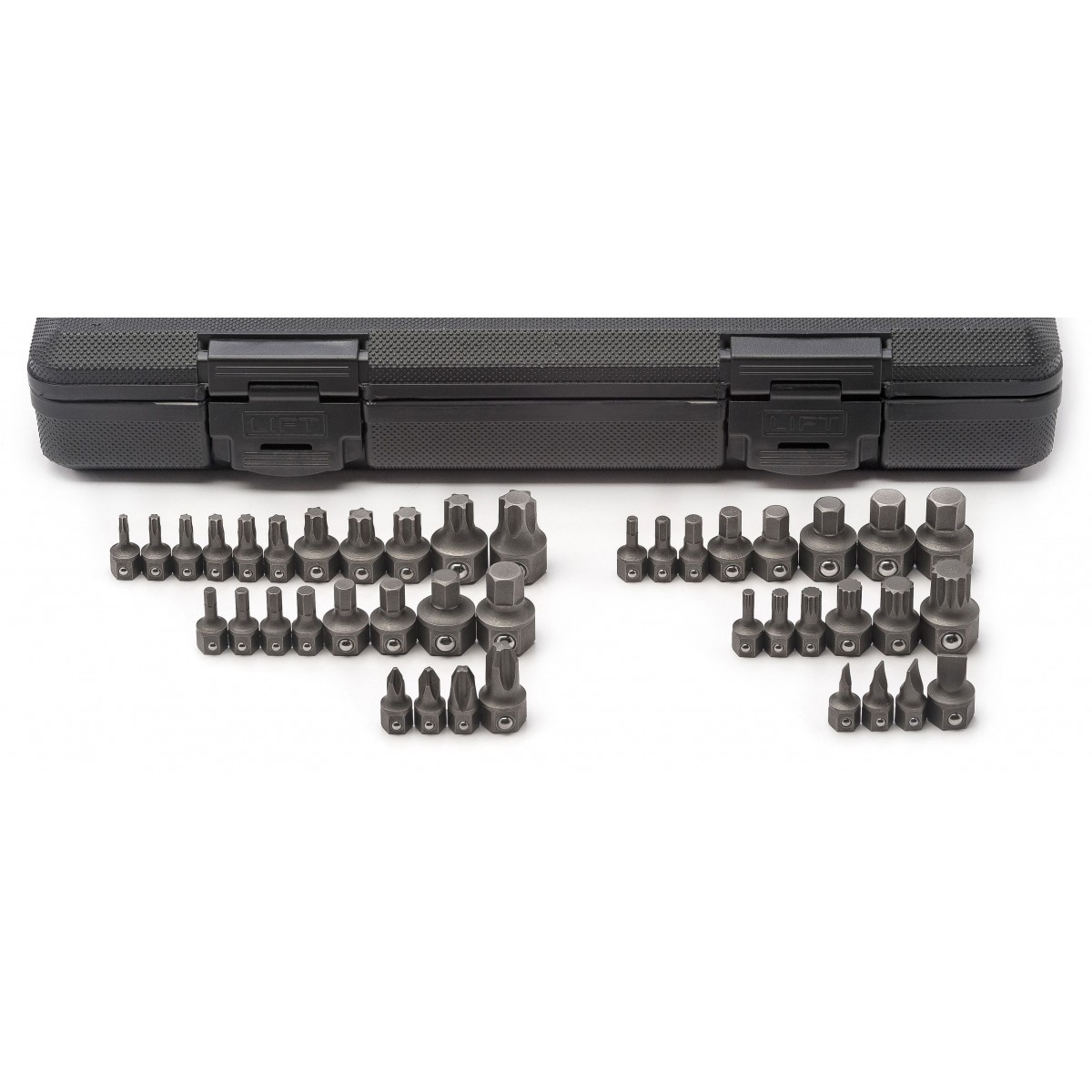 Gwr81602 Sae & Metric Ratcheting Wrench Set - 41 Piece