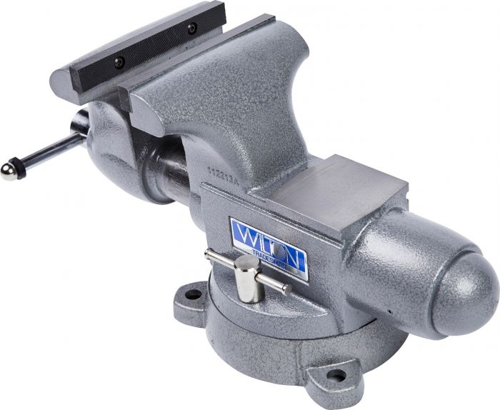 Wc28808 8 In. Tradesman Round Channel Vise With Swivel