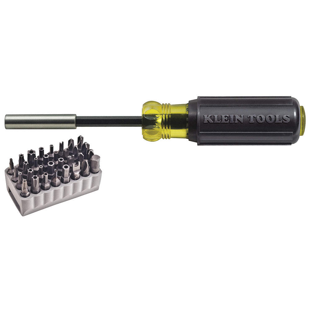 KLN32510 Magnetic Screwdriver with 32 Bit Set