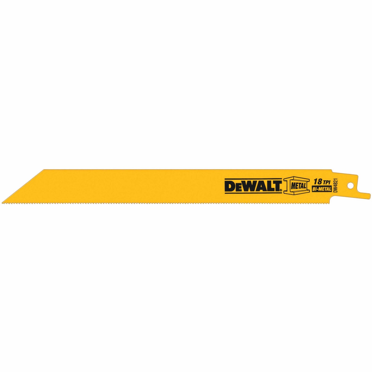 Dw4821 Recrip Saw Blade 8 In. 18 Tpi - Pack Of 5