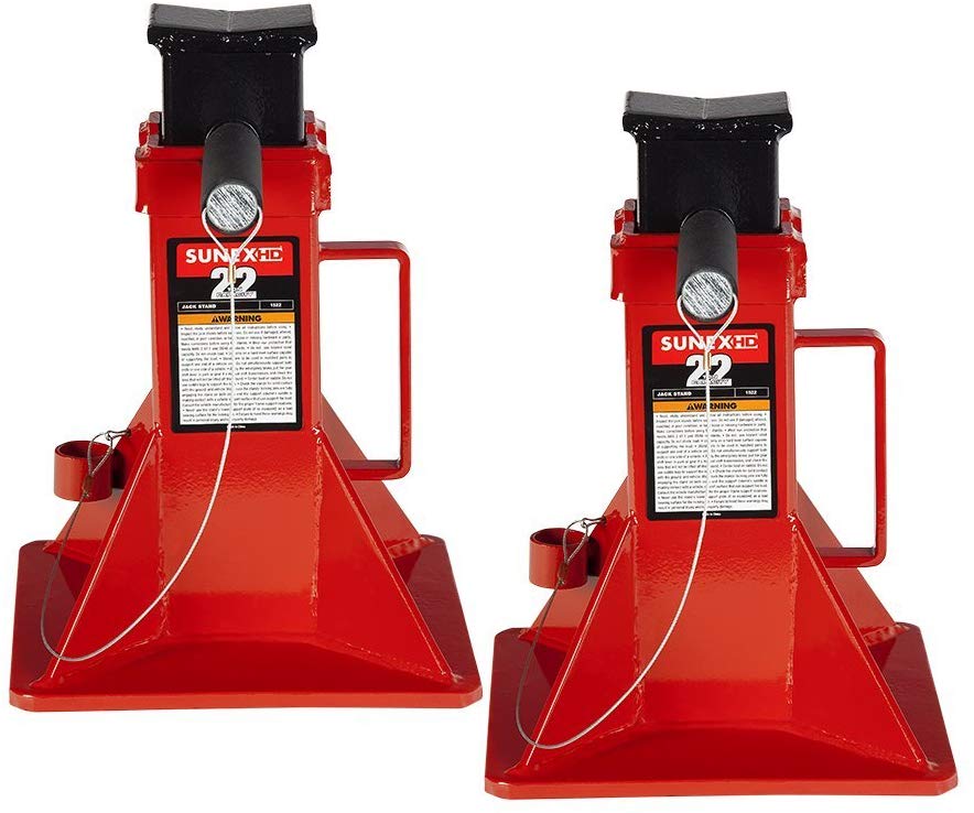 UPC 750071798916 product image for SU1522A 22 Ton Pin-Type Jack Stands | upcitemdb.com