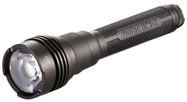 SR88081 USB Large Tactical Handheld Flashlight - Black